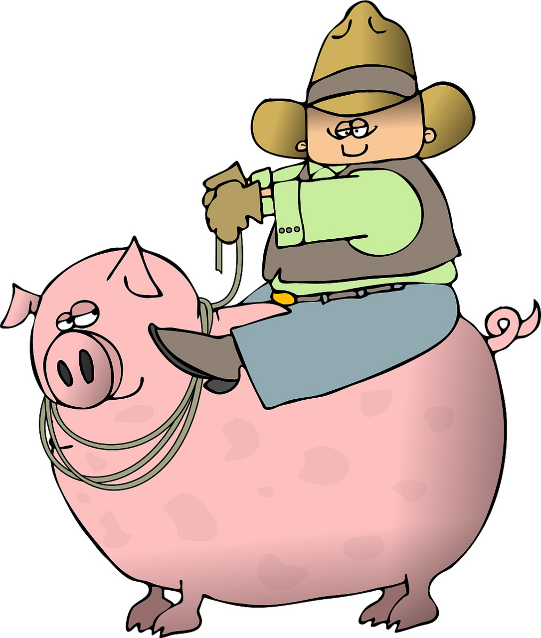 农民杀猪卖700元罚5万