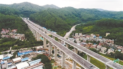 广州凤凰山隧道图片