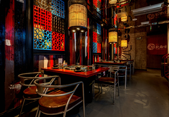 火锅店装修效果图