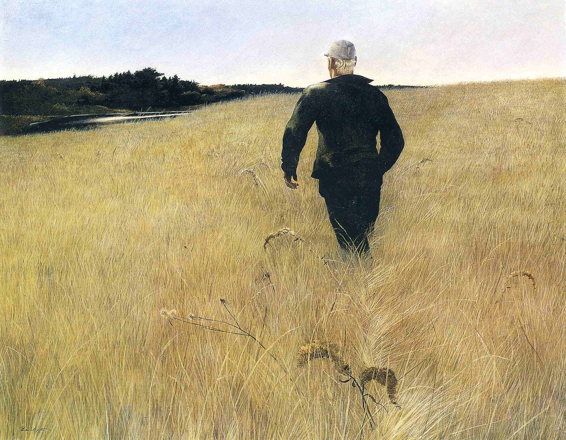 怀斯油画作品赏析