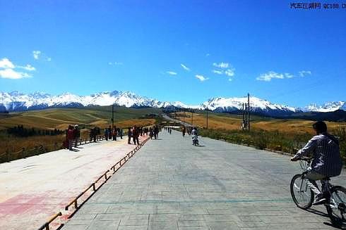 新疆江布拉克风景区的天山怪坡是怎么回事?