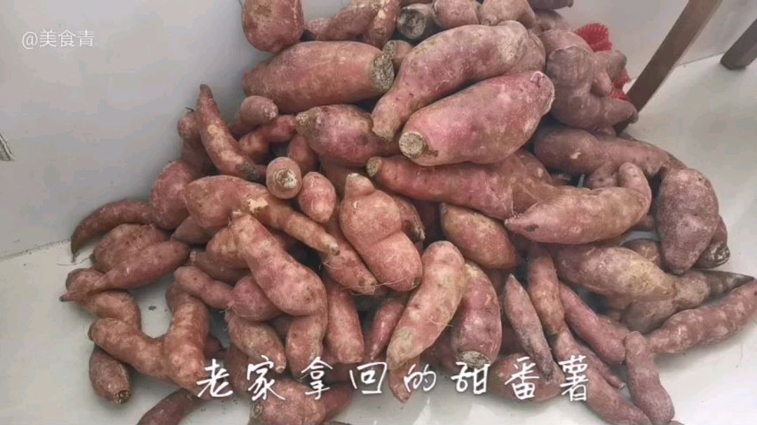 油炸番薯做法,居家可备的小零食