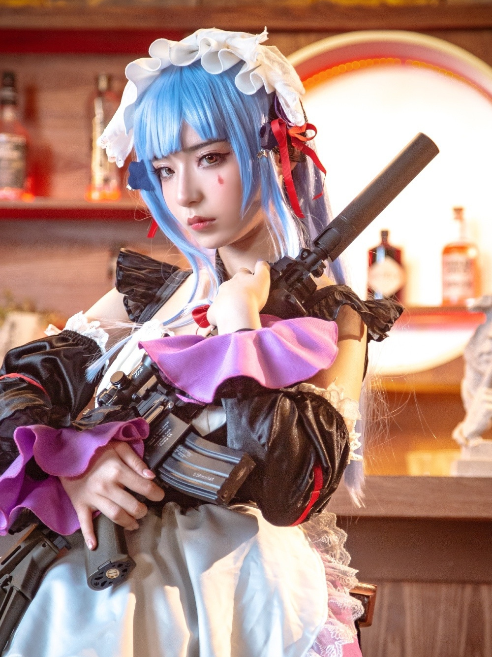 少女前线hk416cos:指挥官,为什么冰箱上有节能标志?