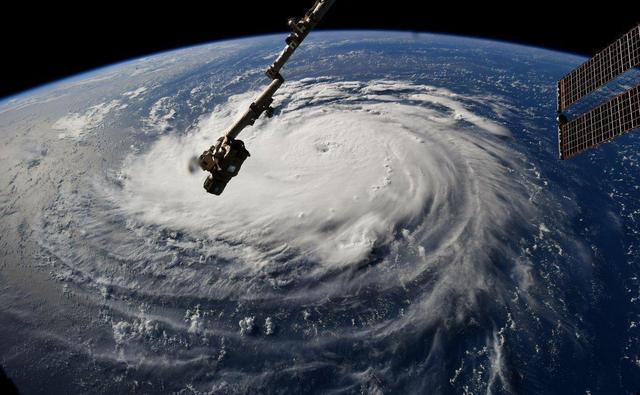 泽塔台风袭击美国图片