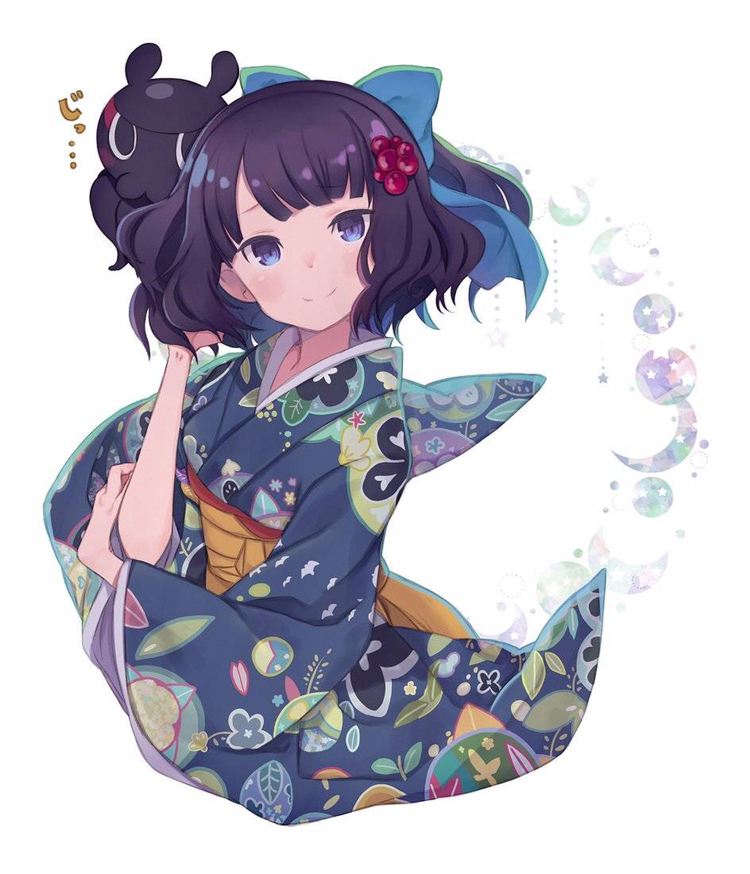 动漫人物手机壁纸女生可爱卡通图(3)