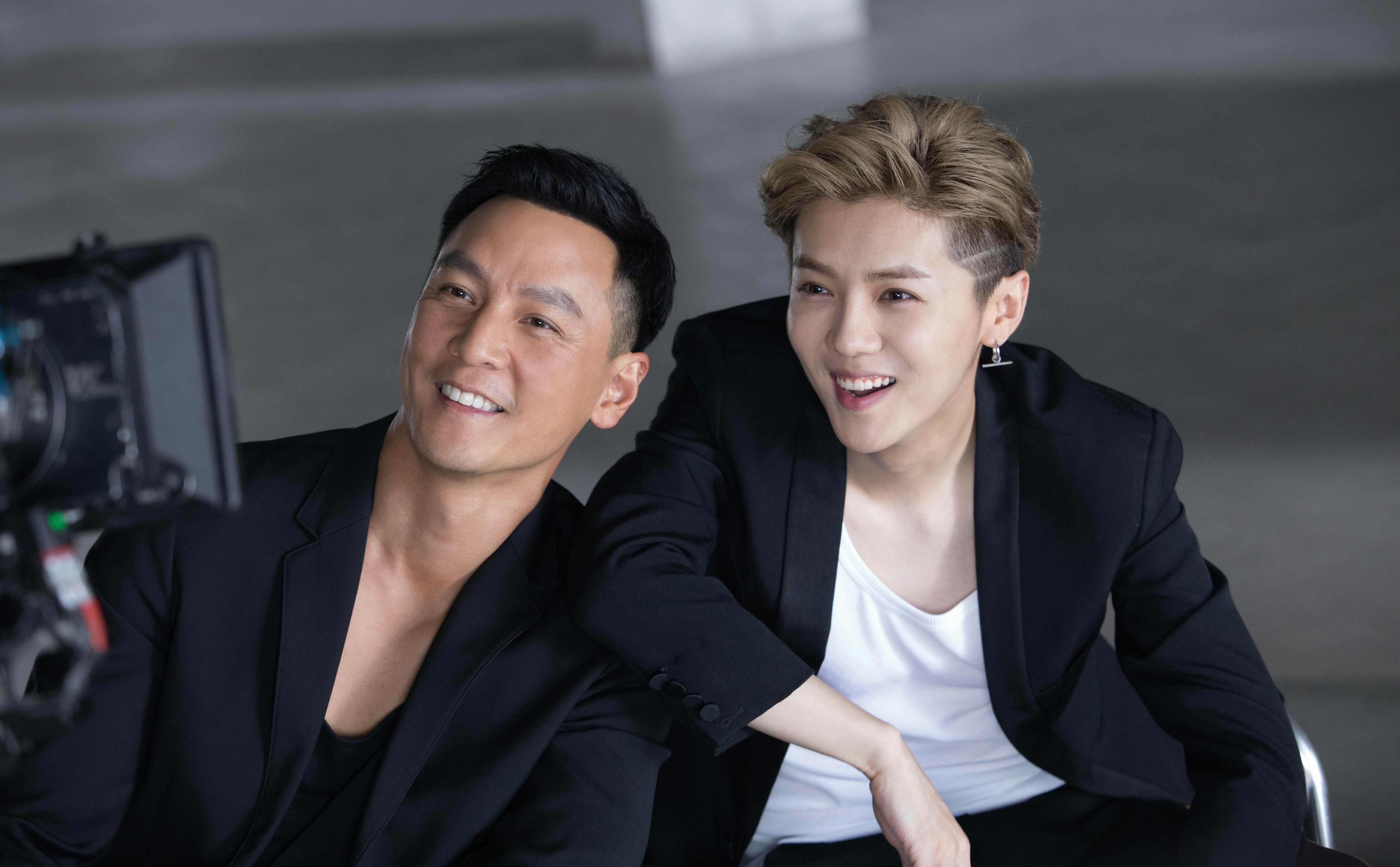 鹿晗吴彦祖同框小鲜肉vs型男,鹿晗要求对决,吴彦祖:不服来战