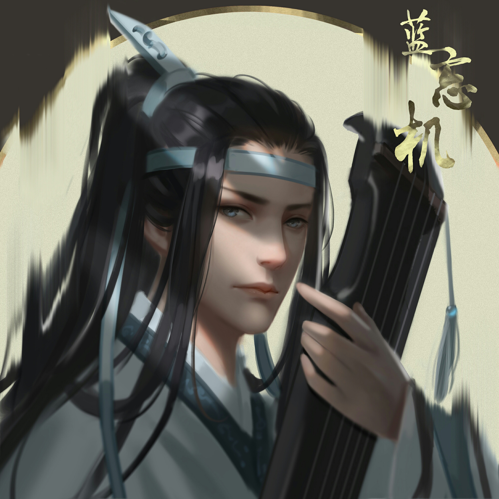 《魔道祖师》光影交错的全员图,蓝湛天人之姿,温情让人泪目!