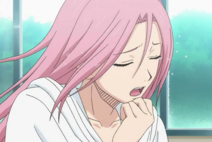 黑子篮球中的女角色 都非常的漂亮 桃井五月 擅长数据分析,是篮球部不