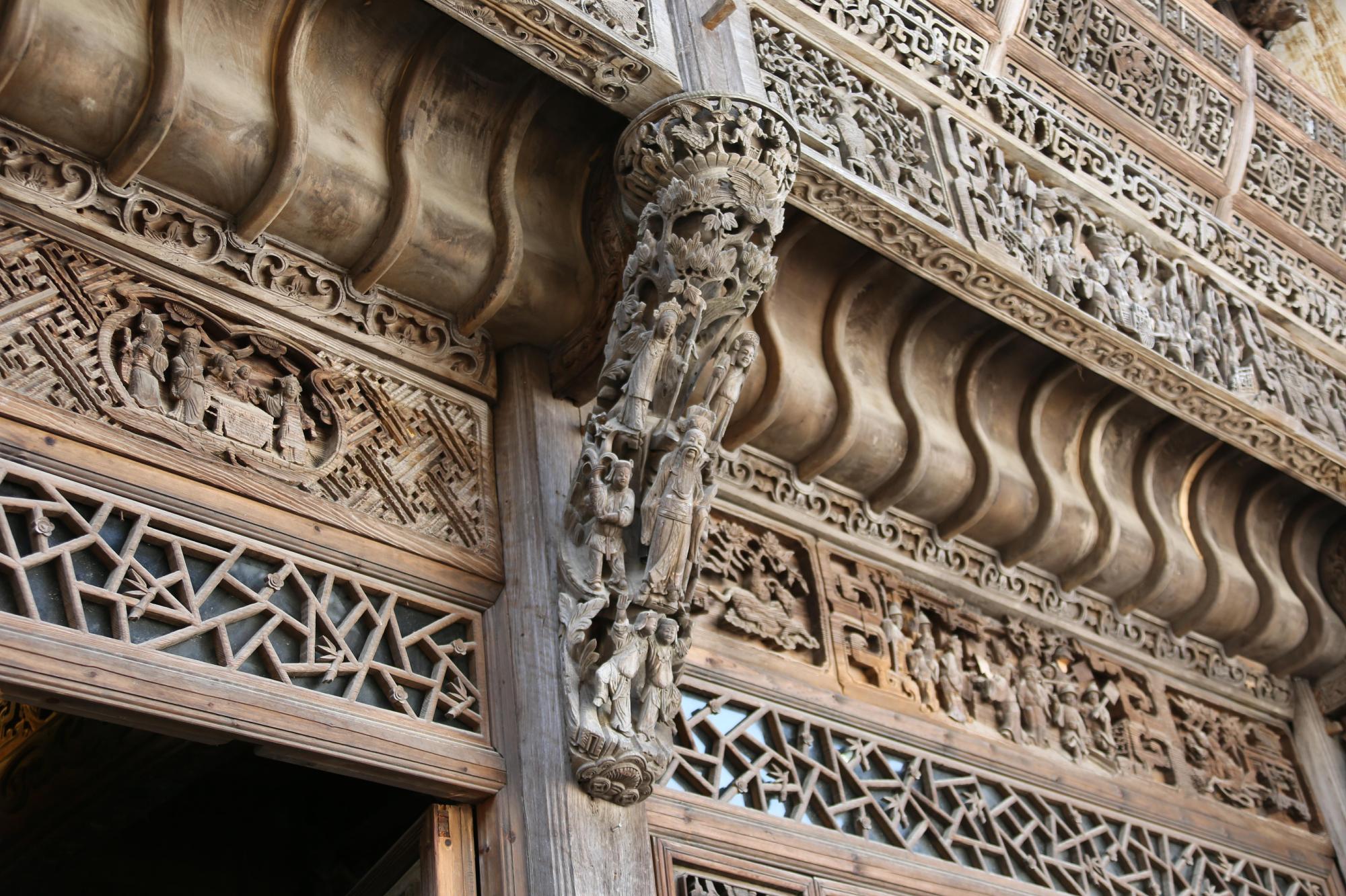 婺源木雕装饰艺术特点及文化内涵