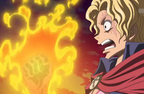 海贼王:烧烧果实可以升级,火焰颜色划分等级,萨博只开发到二级