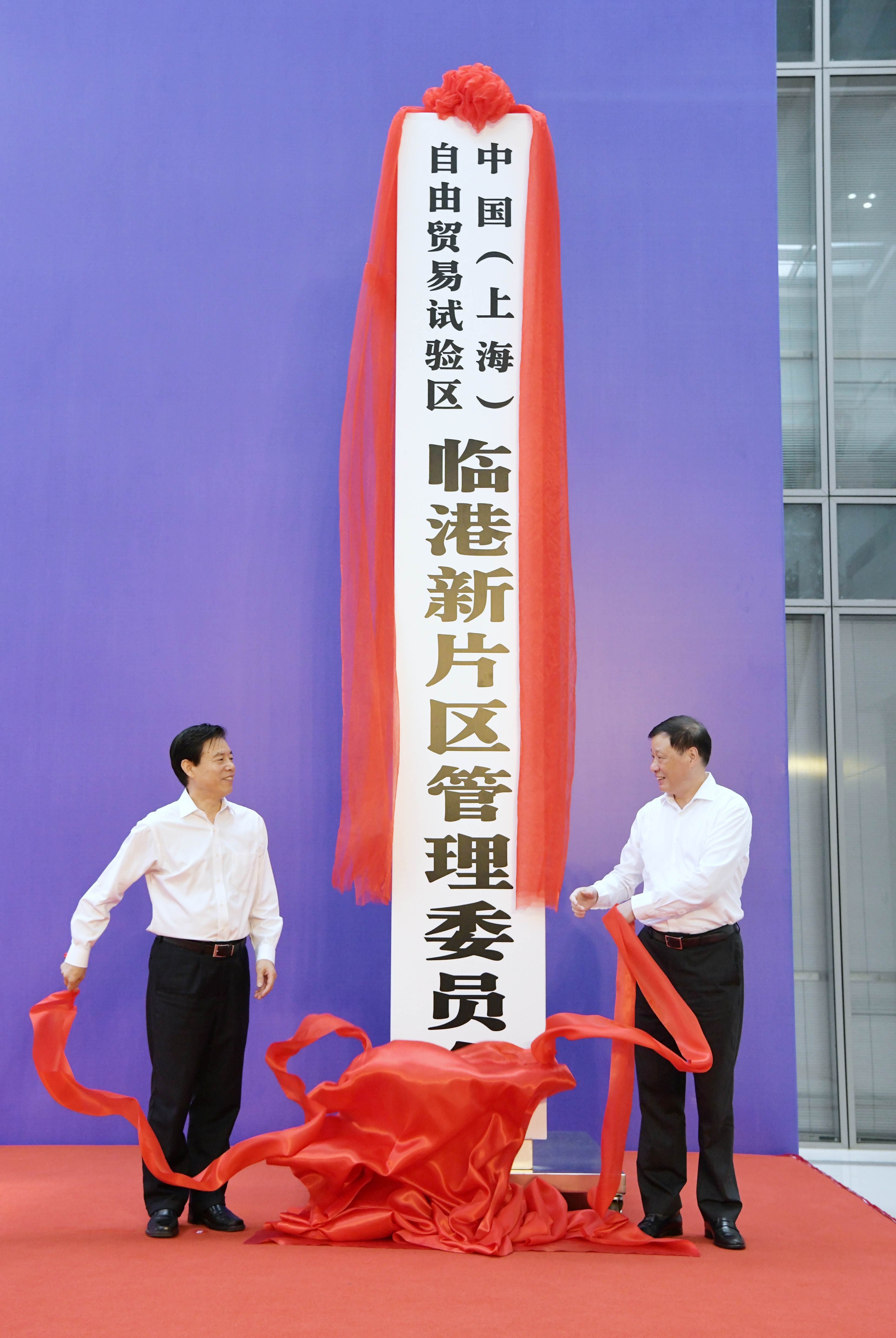 上海自贸区临港新片区揭牌后李强钟山应勇首站来到这里