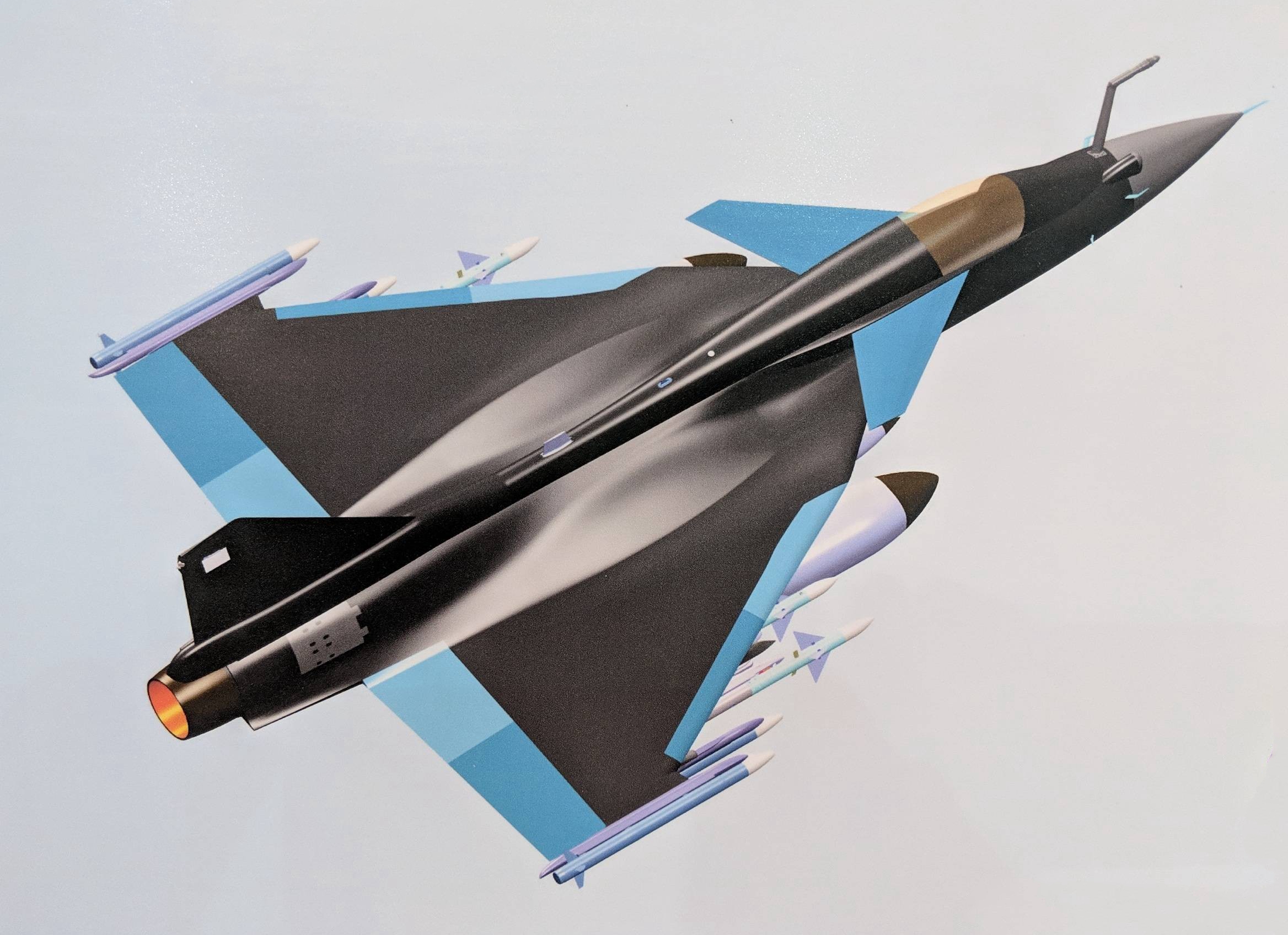 鸭翼布局现身印航展,光辉战机山寨中国战机设计?印网友回复醒目