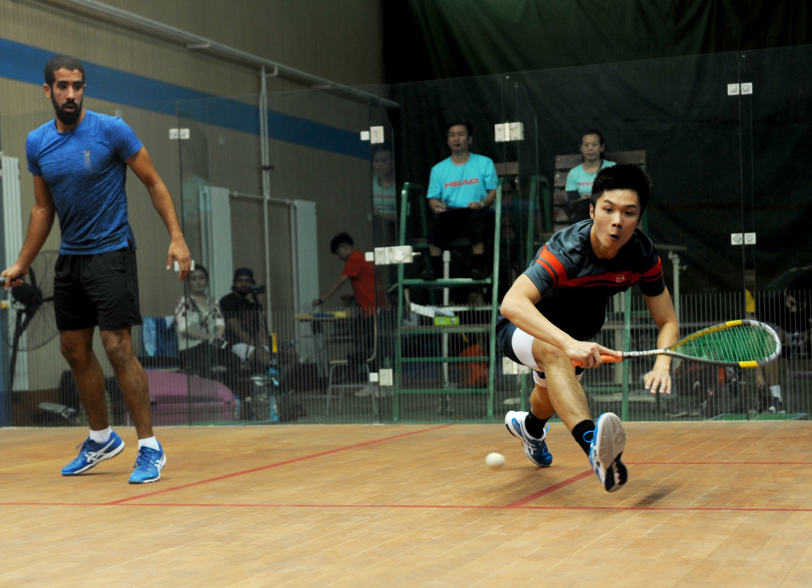 壁球——2018中国国际壁球挑战赛开赛(3)