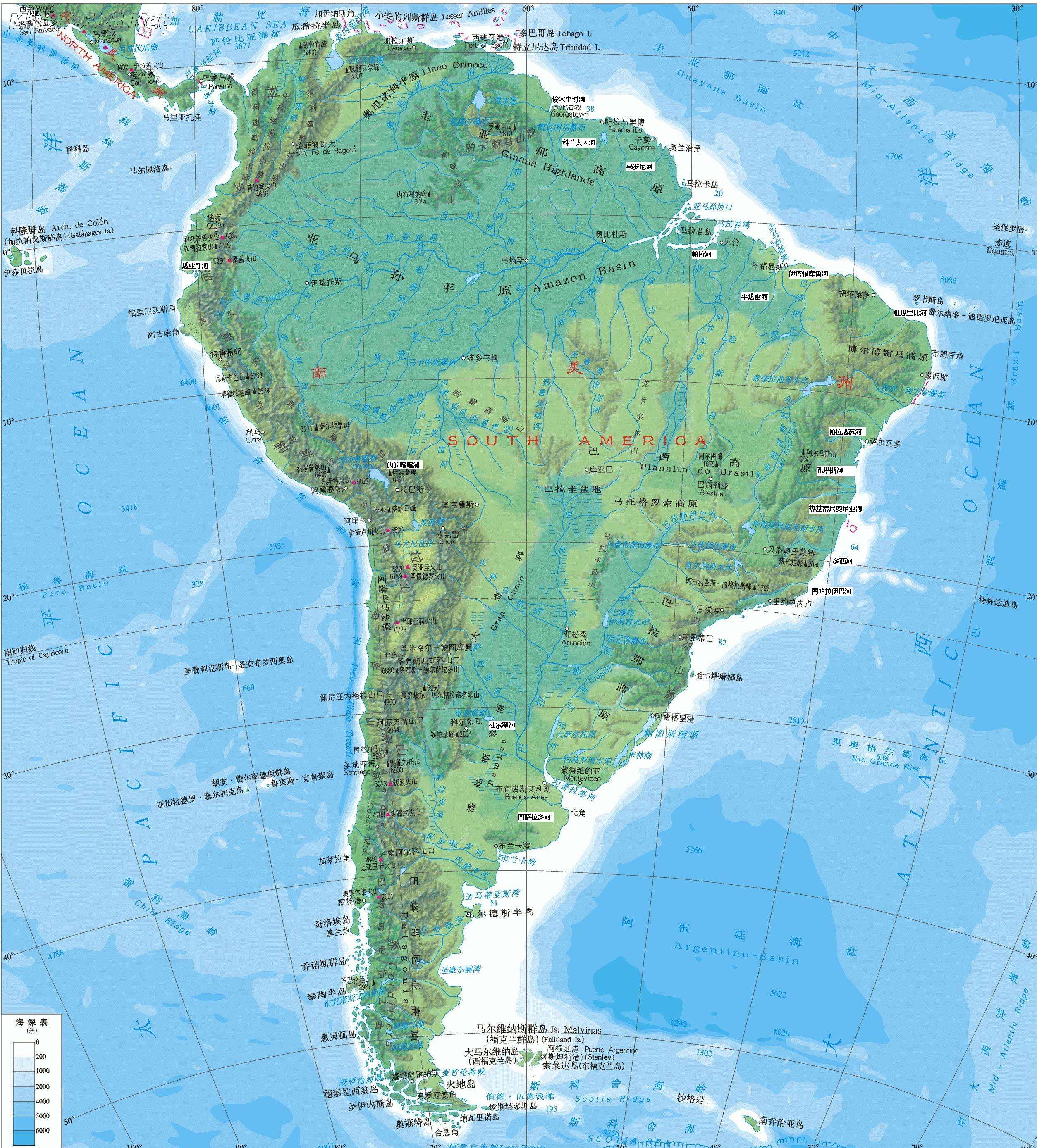 南美洲的地缘条件好不好?为什么出现不了什么大城市?