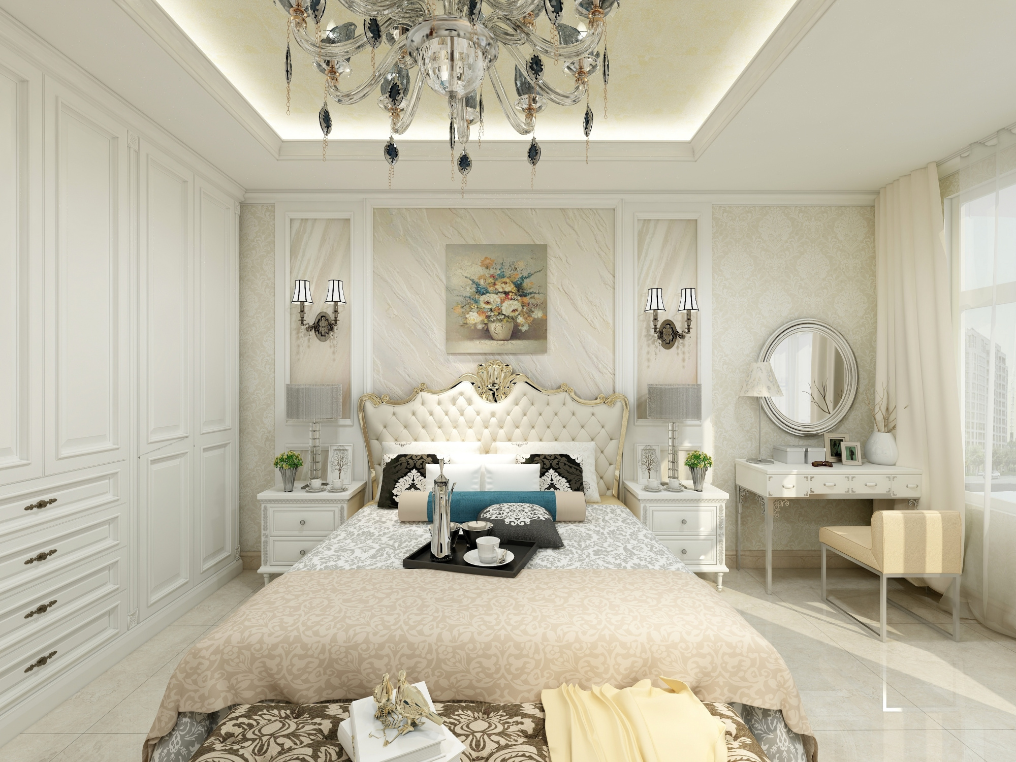 佳士利肌理漆如果房间采光不好,就尽量选择浅色系,这样能使空间更加