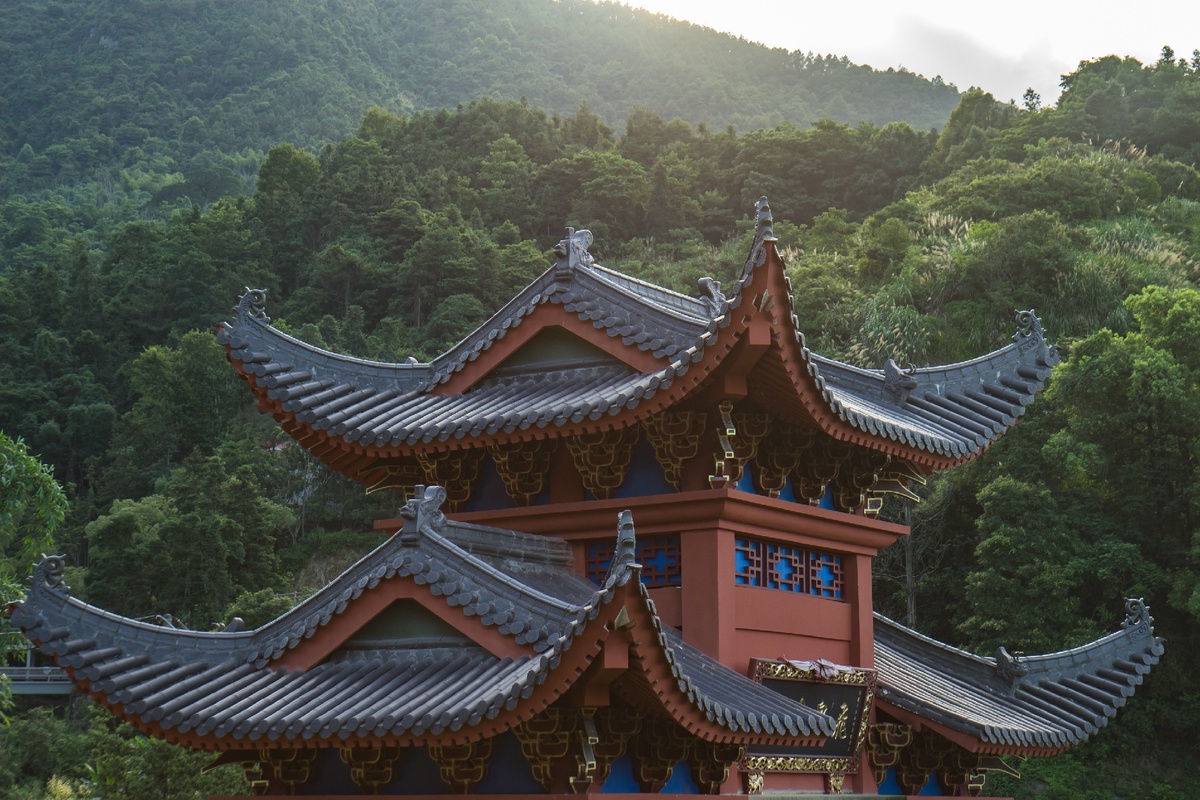 宁德南漈山公园的景色