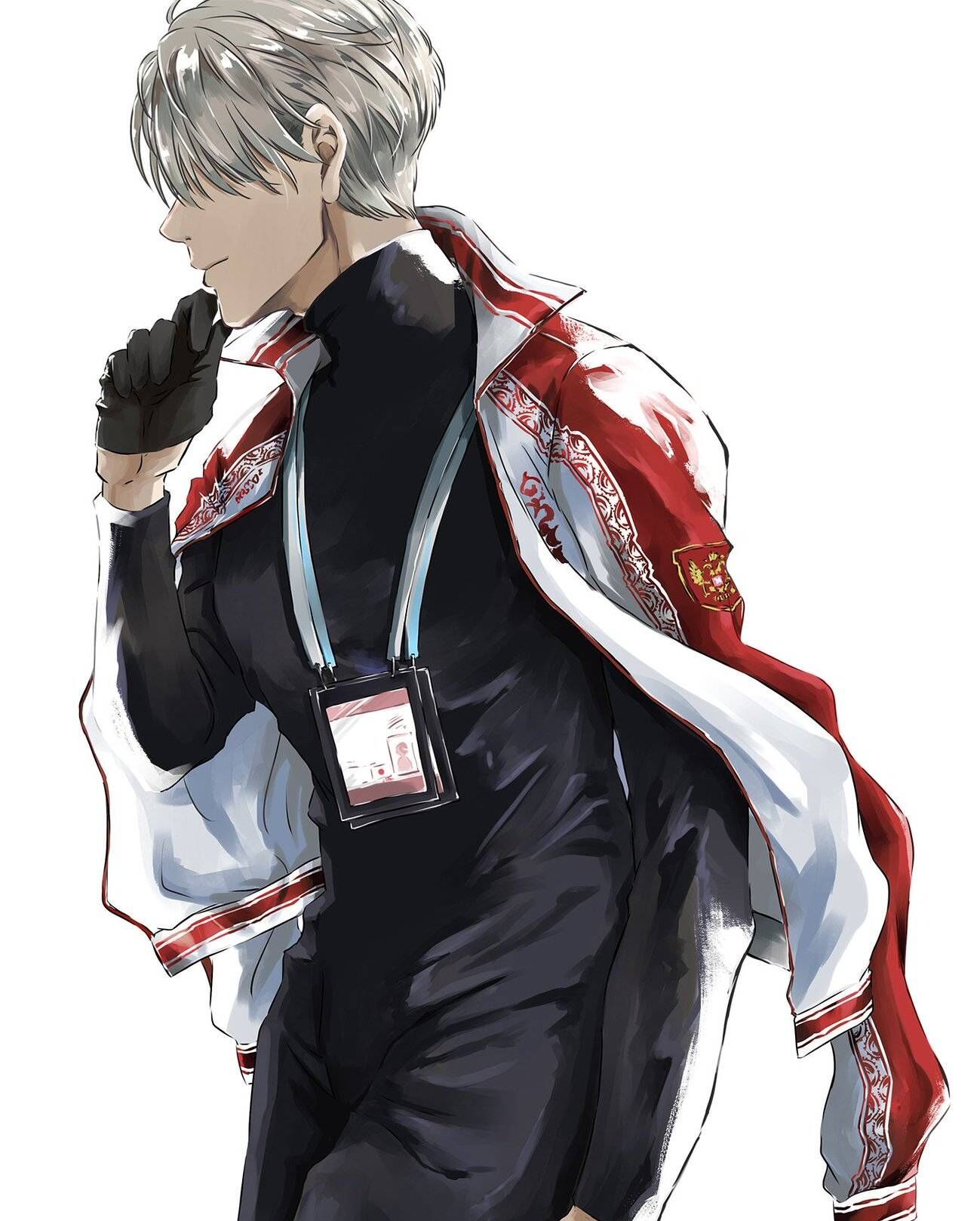 今日份的维勇插画不可错过,又苏又帅又撩人的花样滑冰王子