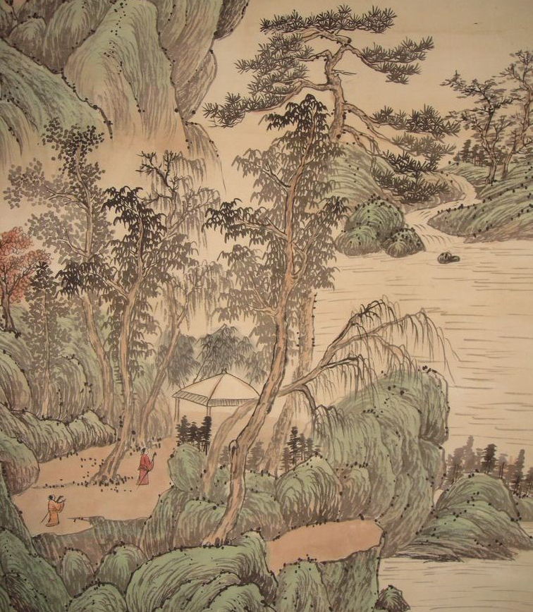 唐代山水画的特点图片