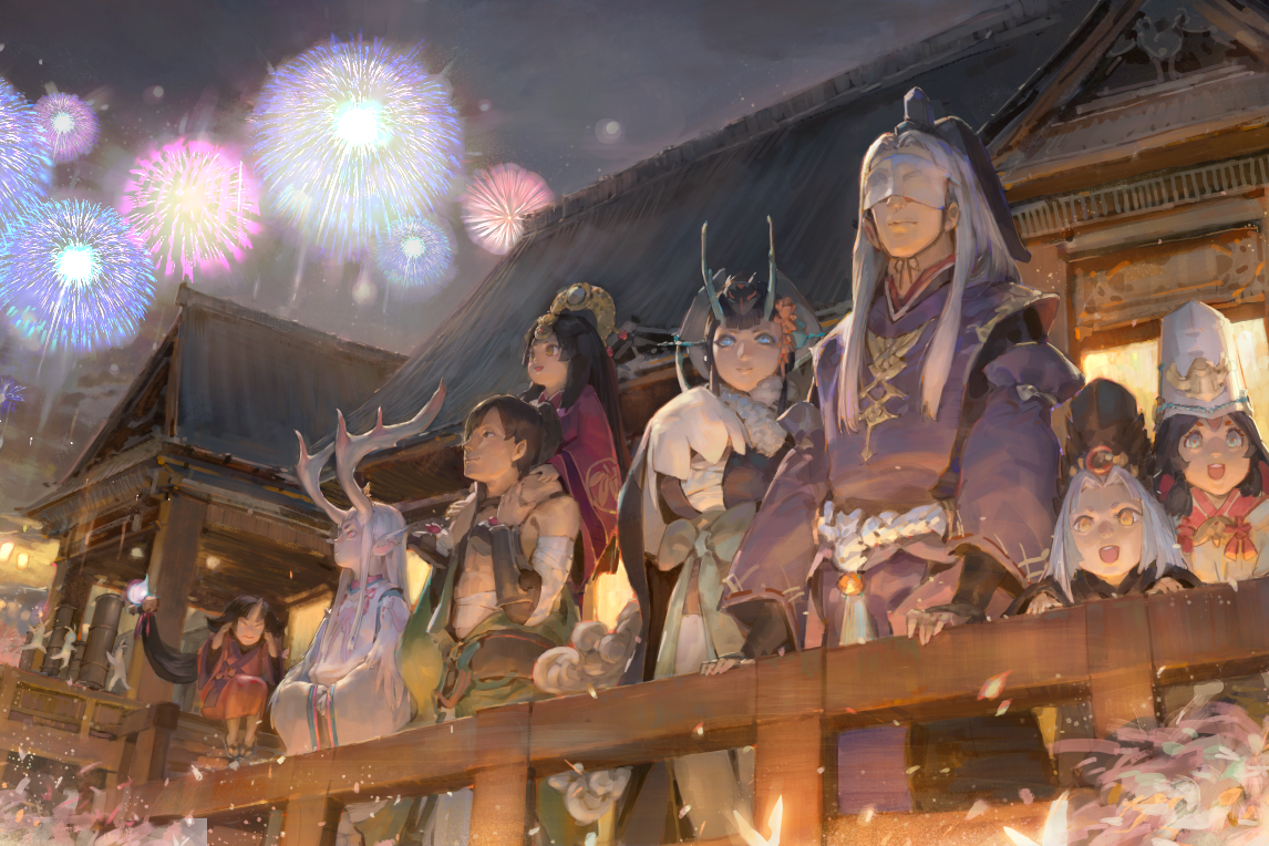 台湾画师『krenz@=日目東寸02a』笔下厚涂风格作品.