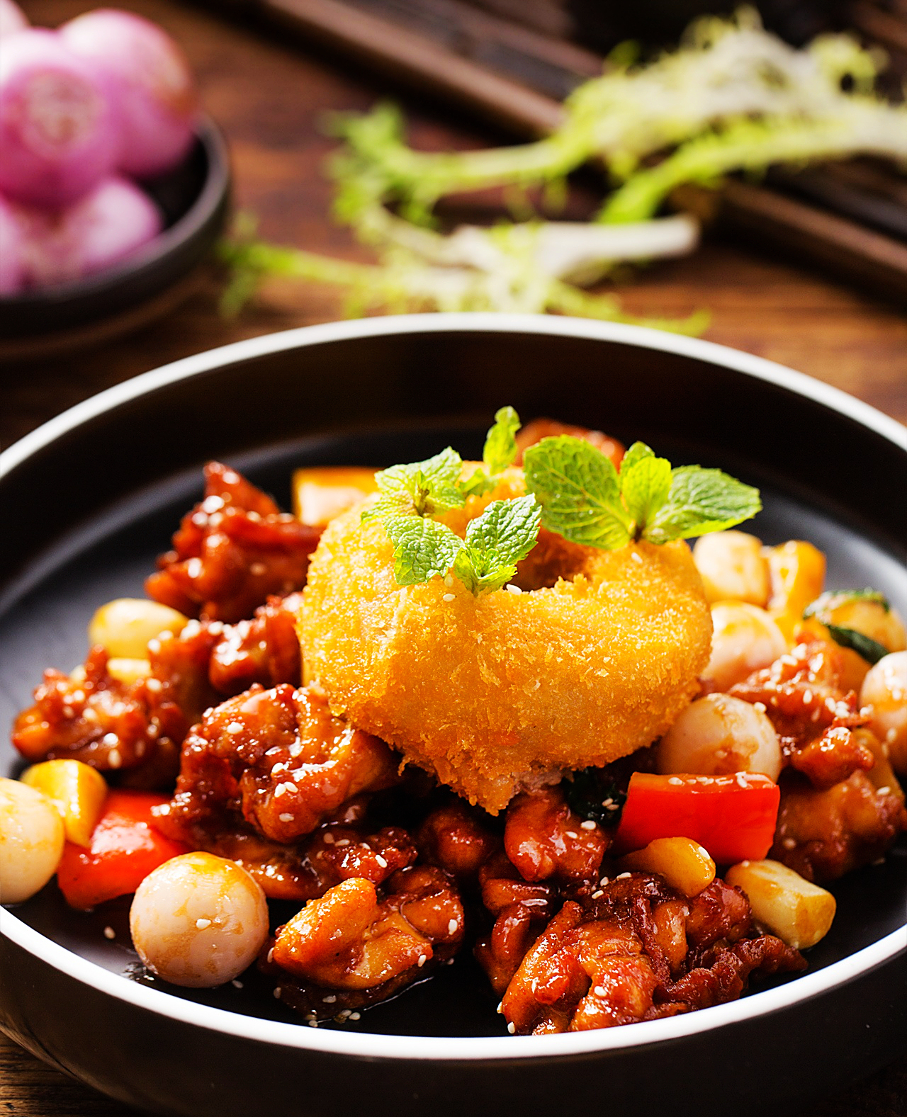 吃中国菜就是要配米饭,都是下饭菜,看着都是让人食欲大开的