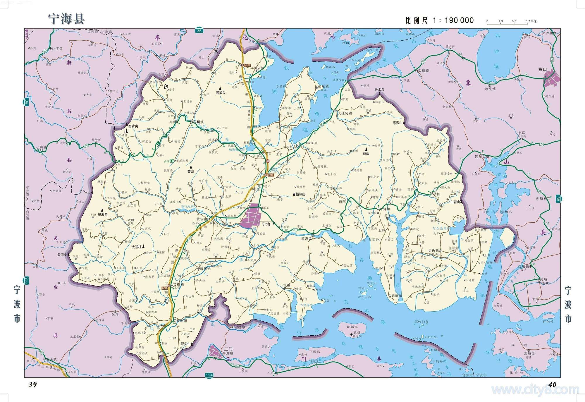 宁安市海浪镇地图图片