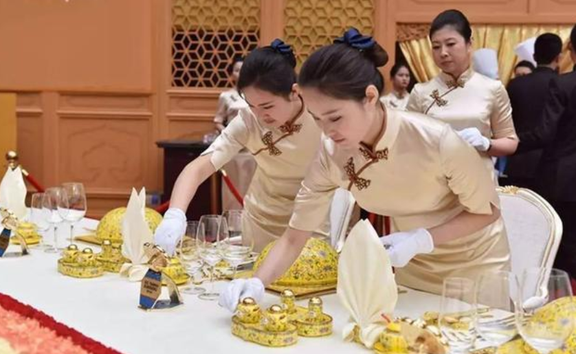 中国最高规格宴席国宴,这场面光看就饱了,太震撼了!