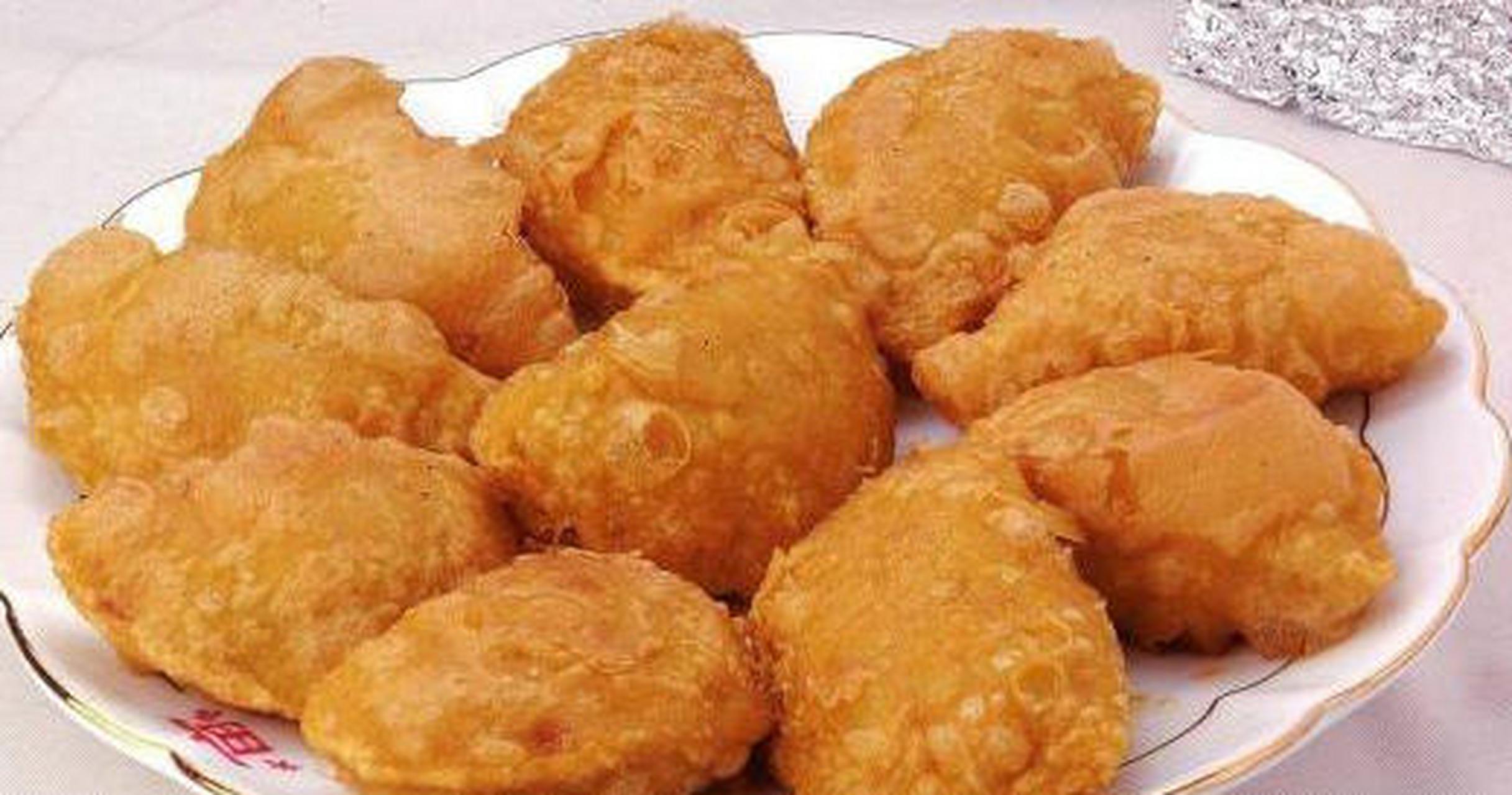 立冬创意美食#据传,大同的油糕源于汉朝,当时的油糕是为祭祀日月而