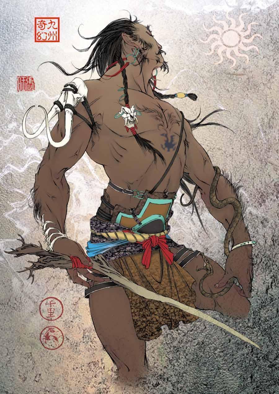中国上古十大魔神,共工第四,刑天第二,第一无人撼动