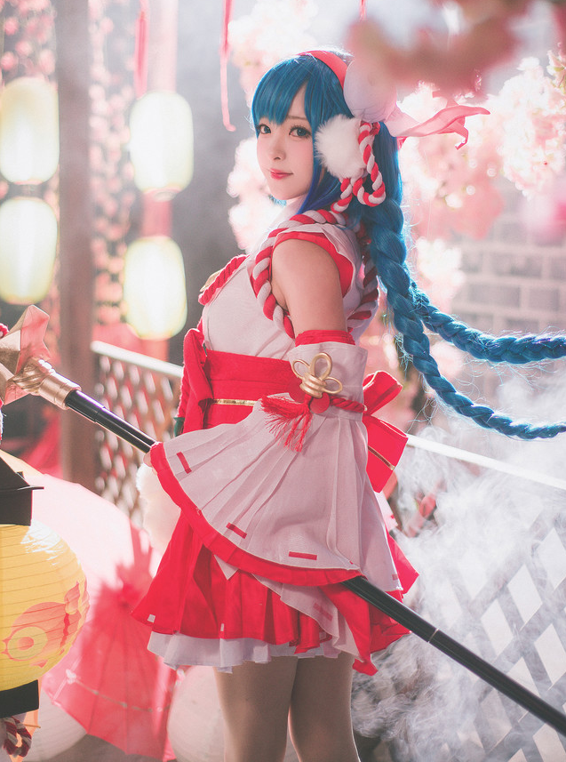 王者荣耀大乔伊始女巫cos,网友:这是有史以来见过最可爱的大乔