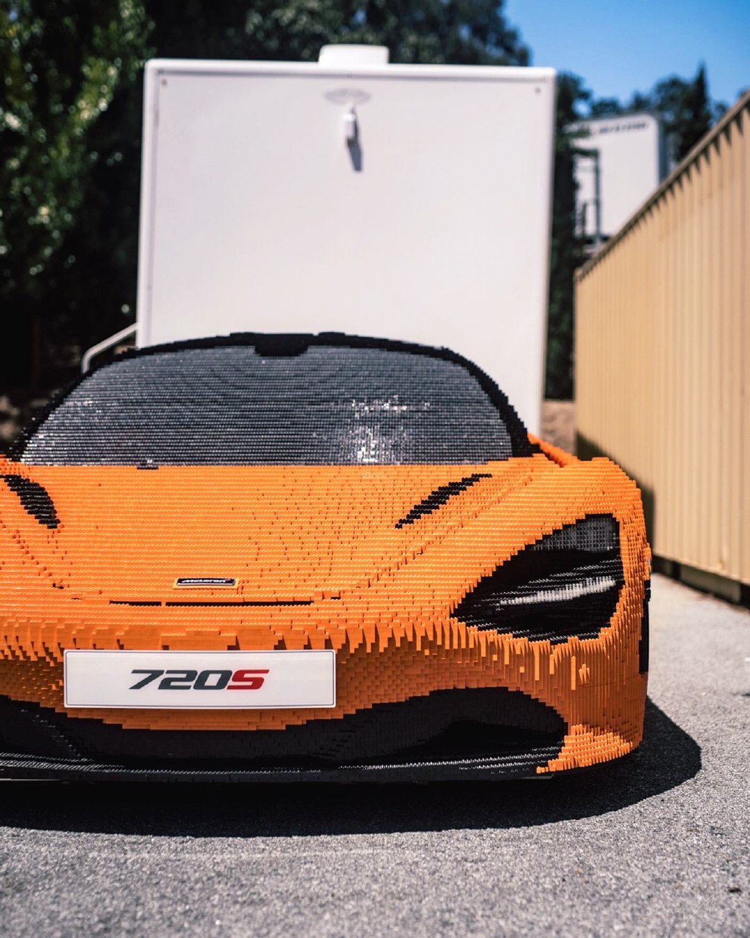 乐高版迈凯伦720s,无所不能的乐高,专业!