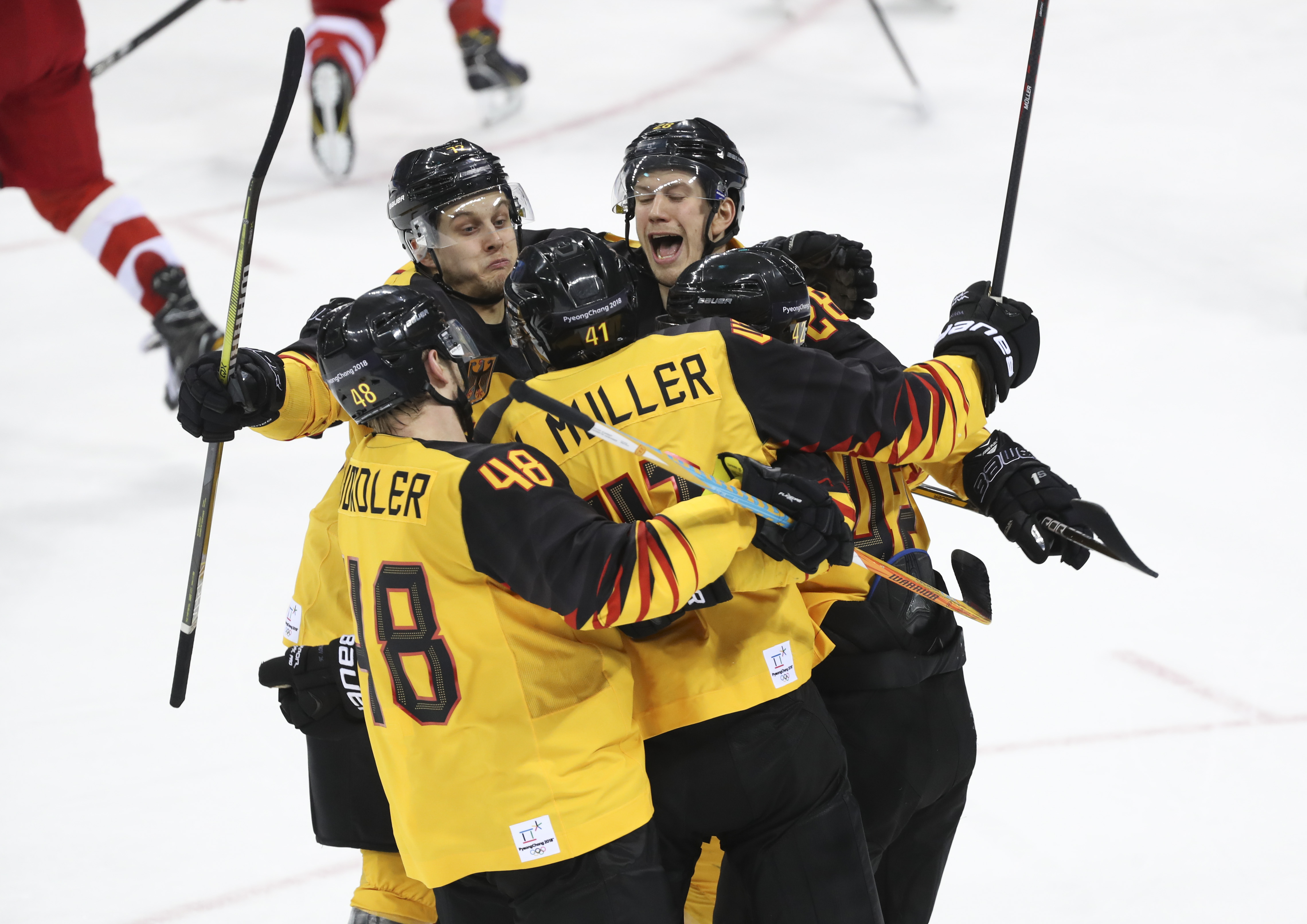 (冬奥会)(27)冰球——男子决赛:俄罗斯奥林匹克选手夺冠