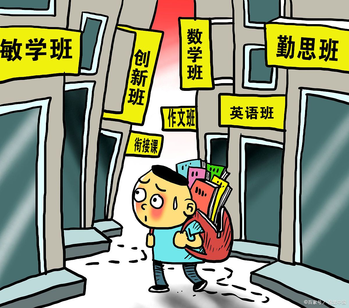 形形色色的小学生补习班,兴趣班,何时休