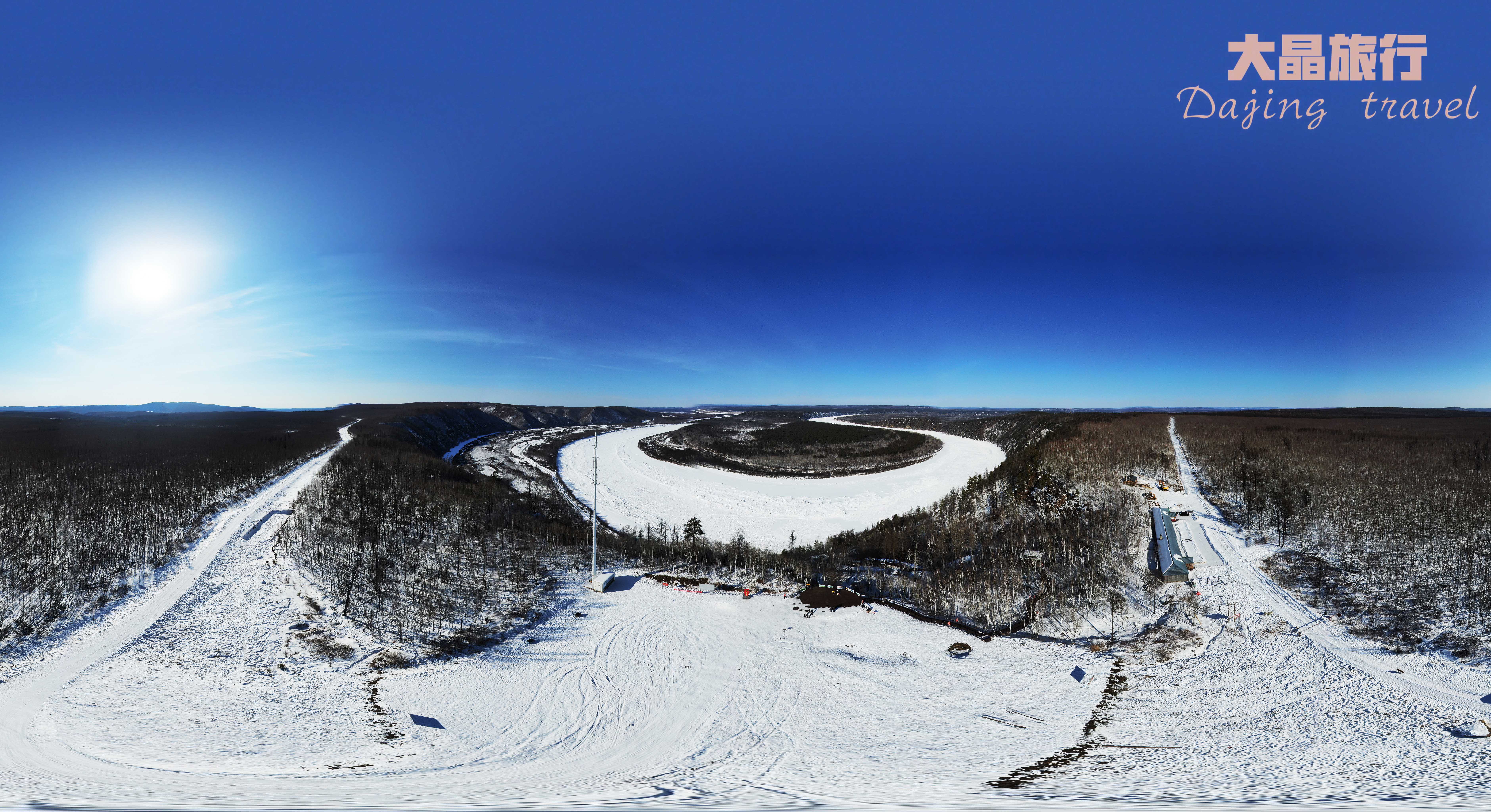 大叔冬季自驾漠河,带你看看普通镜头下的北极村和中国最北点