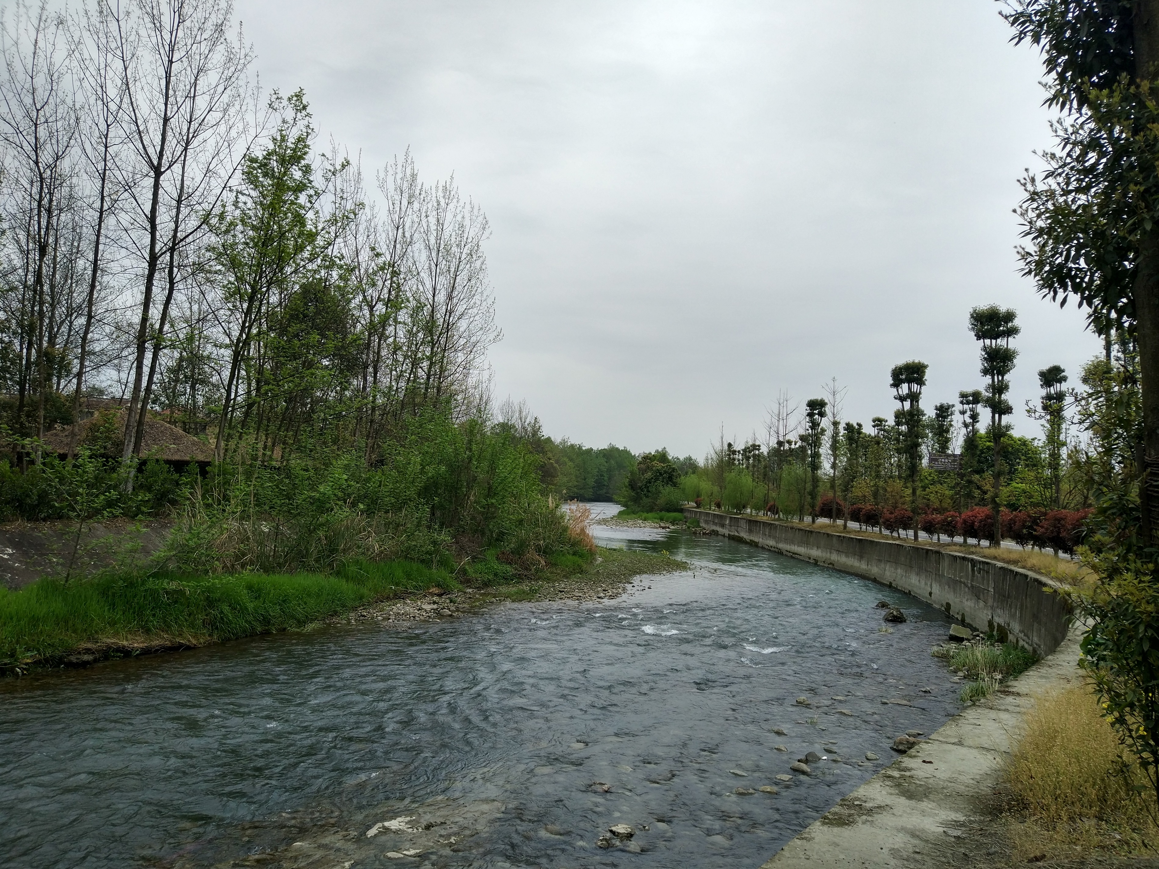 骑游巴蜀之温江江安河绿道