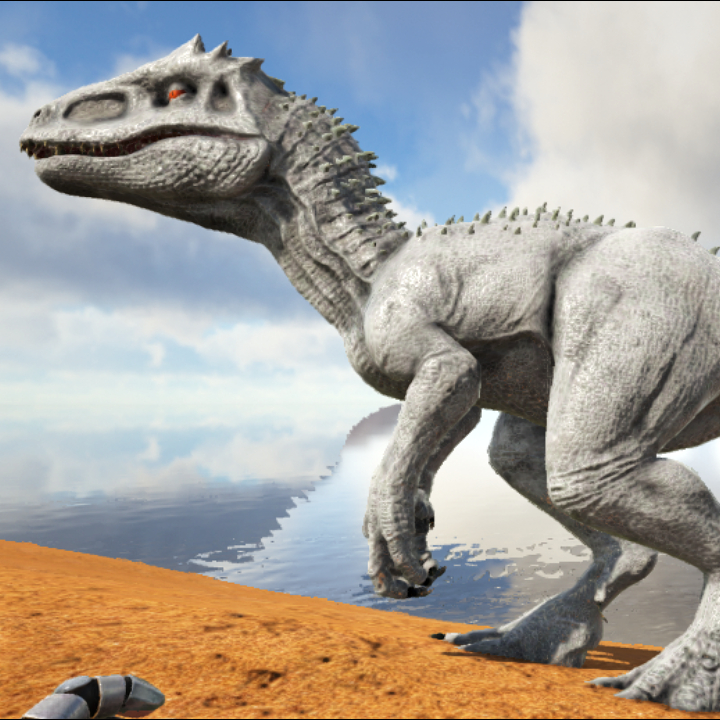 方舟生存进化:潜行,斩杀,回血!方舟附加生物之暴虐霸王龙!