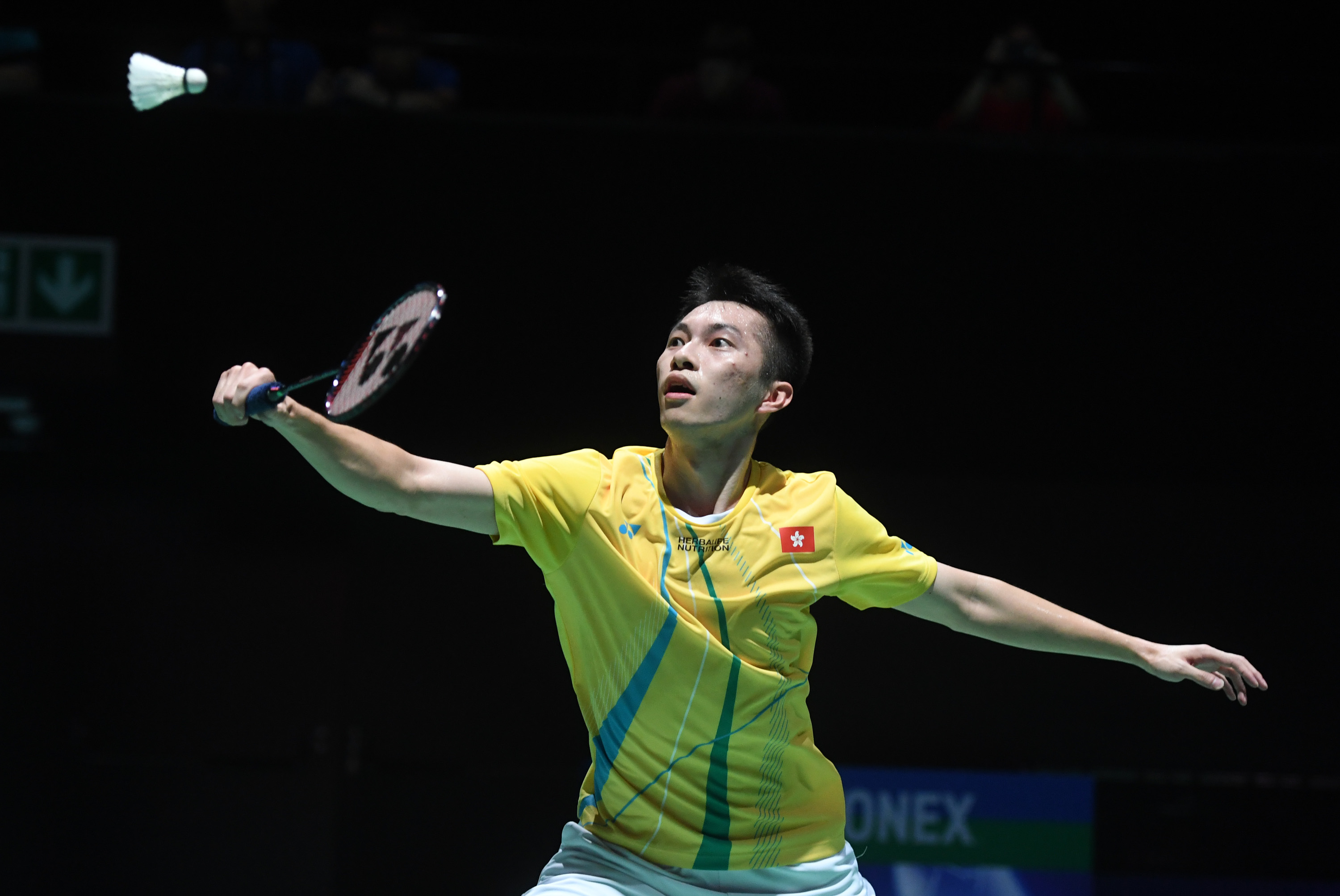 羽毛球——世锦赛:谌龙晋级八强(2)