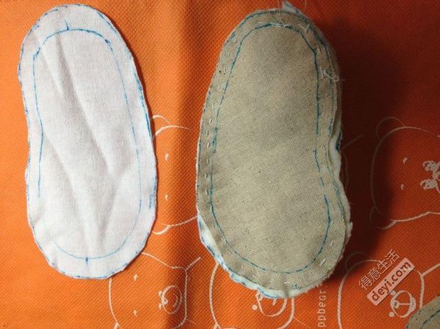 宝妈教您做纯棉花布制宝宝鞋,超级暖和舒服,带教程图解