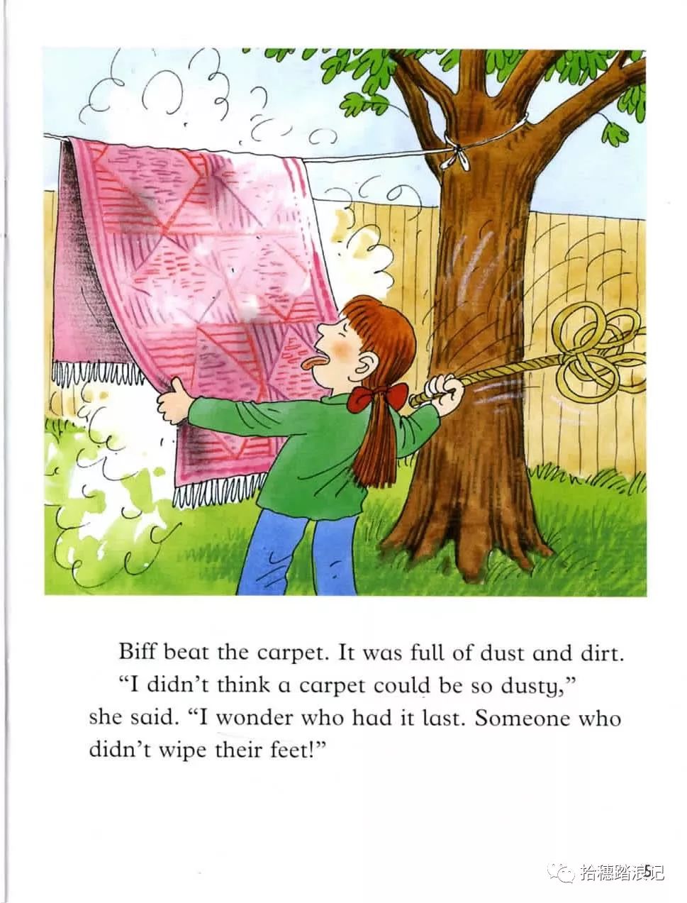 每日一读-牛津树八级-the flying carpet