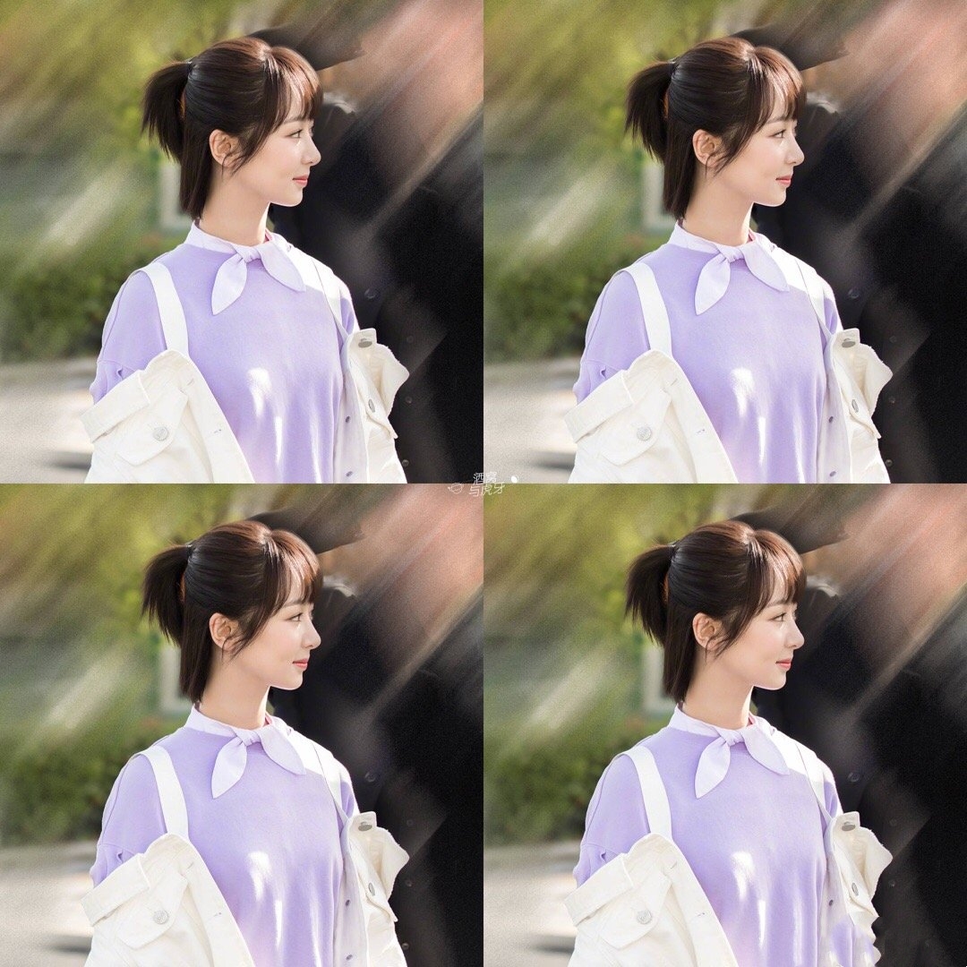 杨紫的"佟年风"要火了,日常穿搭清新又甜美,骨子里透着少女感