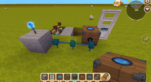 迷你世界 开门陷阱制作攻略图集教程