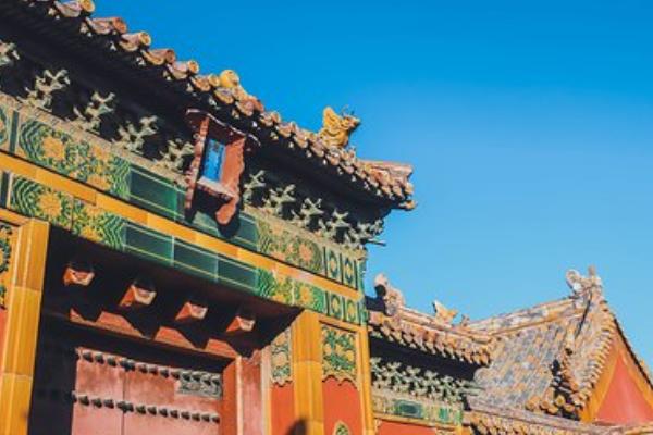 金碧辉煌的建筑群北京故宫,中外游客必去之处