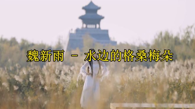 [图]魏新雨 一首伤感歌曲《水边的格桑梅朵》歌声优美，好听极了！