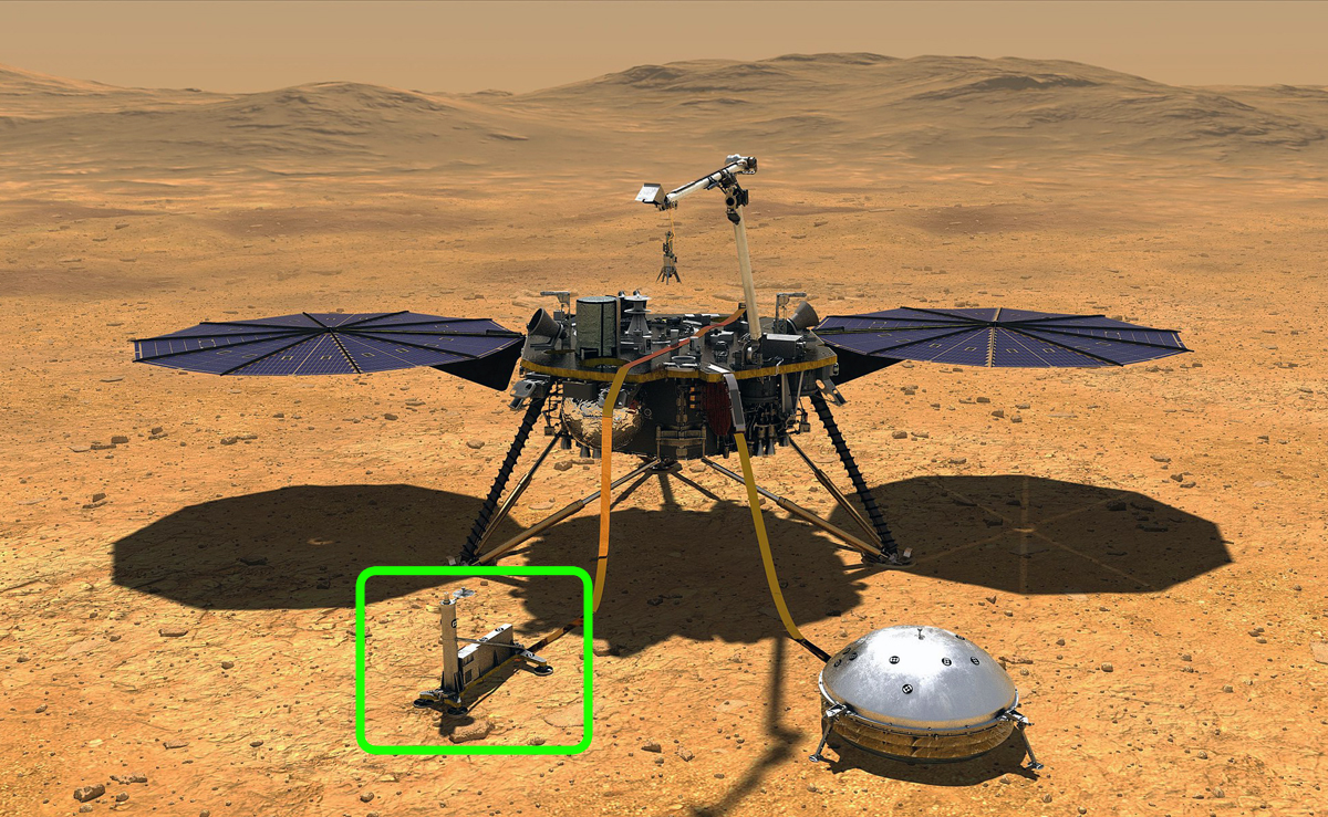 火星探测器洞察号"罢工"超半年 科学家想了个危险的笨办法