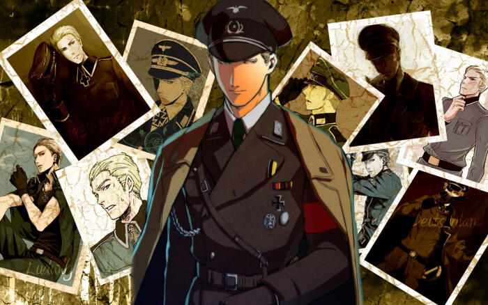 黑塔利亚美图搬运:路德维希