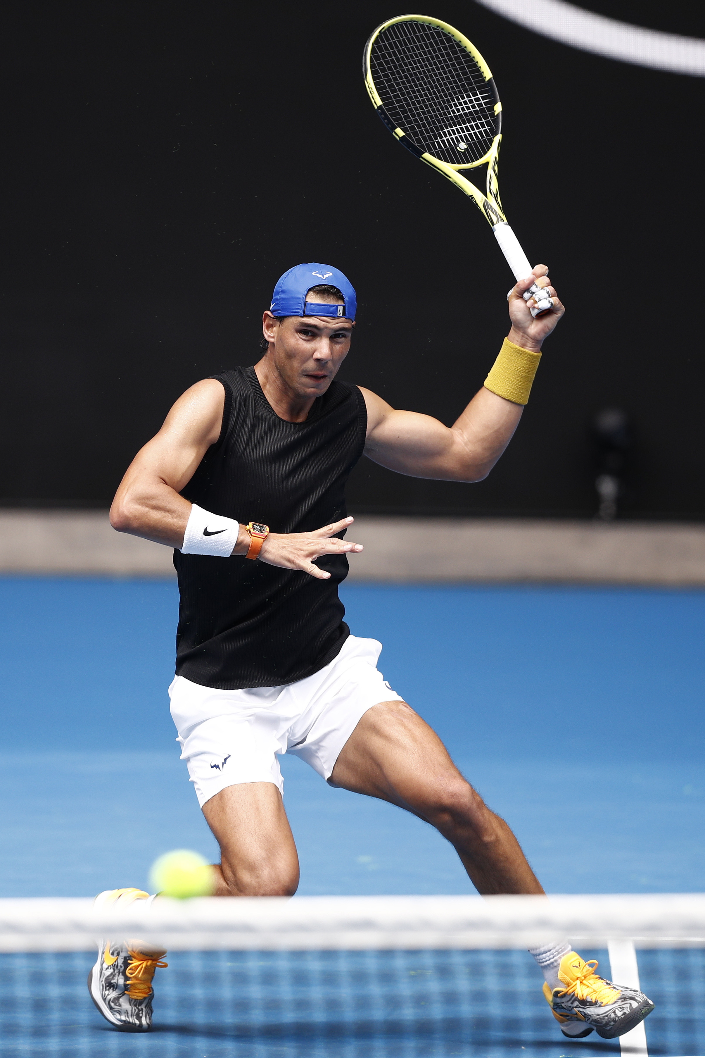 网球——纳达尔备战澳网