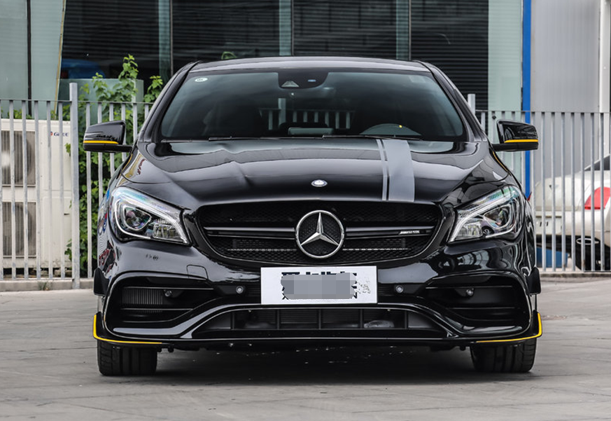 奔馳cla級amg cla 45 4matic暗夜雷霆限量版的觀賞以及圖解