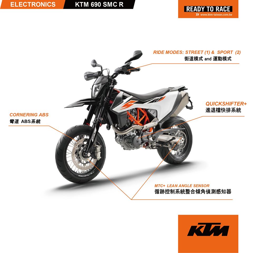 ktm 690 smc r超级滑胎车,纯粹加热血