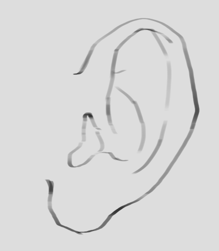 「绘画教程」耳朵的画法