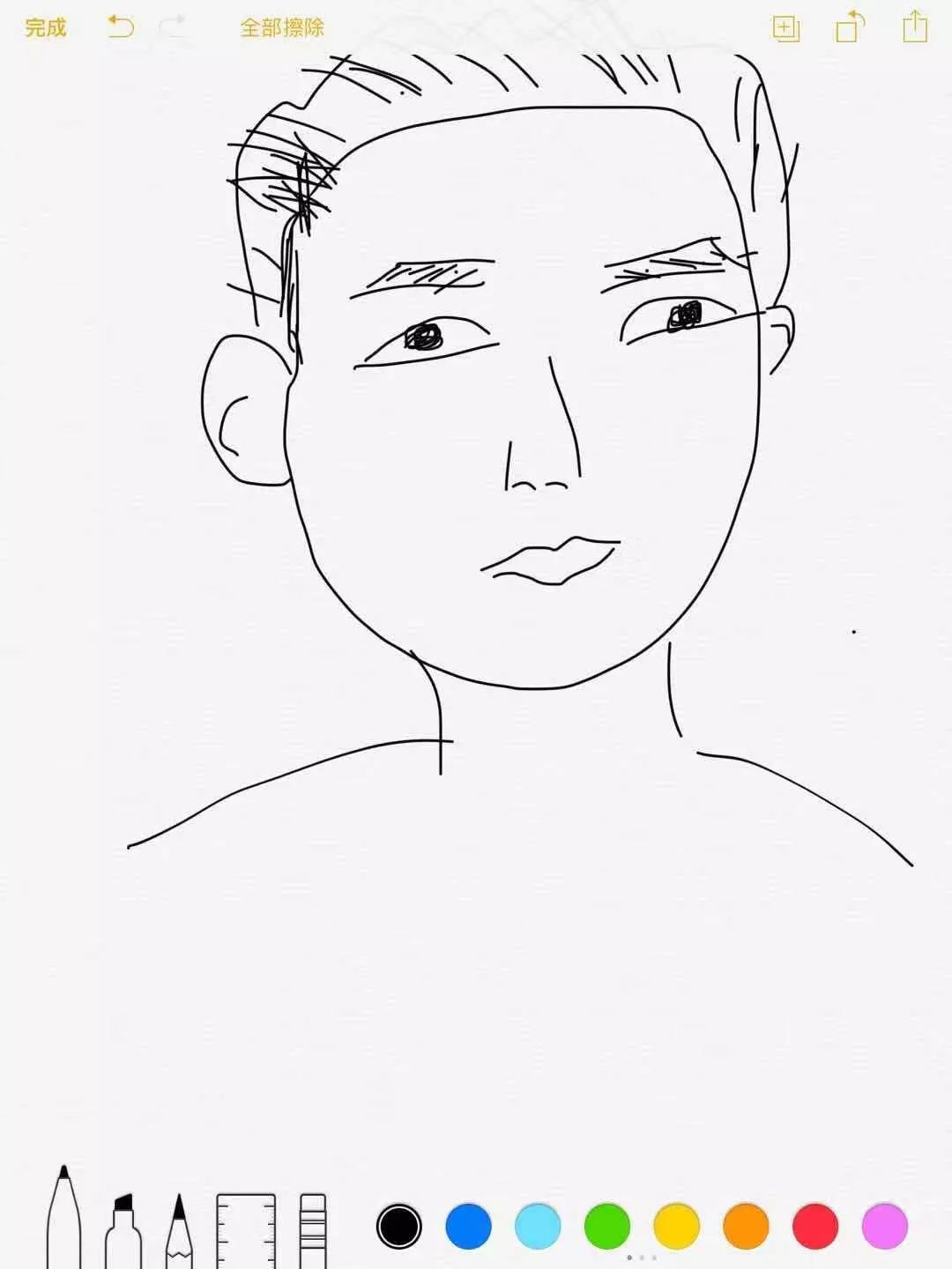 灵魂画手在线教大家画爱豆李现!李现!李现!