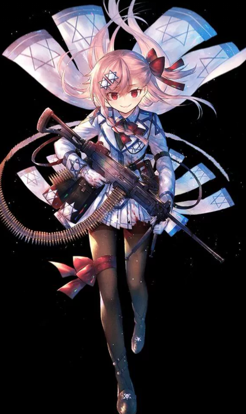 动漫壁纸:枪神少女们的存在,女人拿起枪来就没男人什么事了